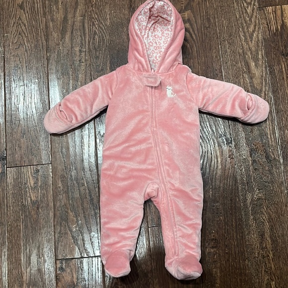 Child of mine Pink pram with leopard inside - Picture 1 of 2